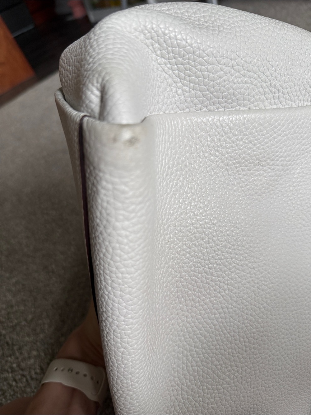 kate spade White Pebbled Leather Crossbody Bag - Picture 5 of 8